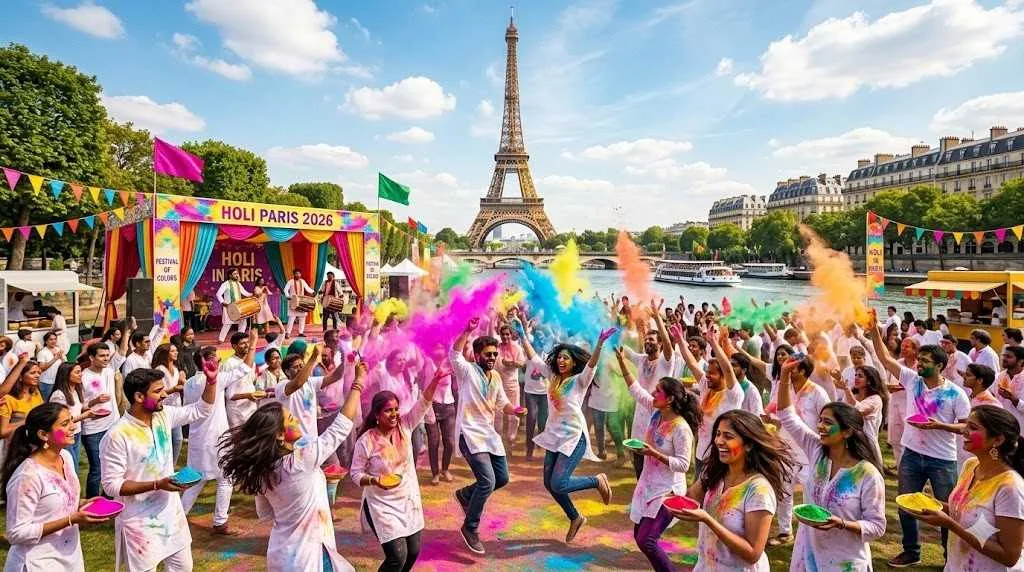 Holi in France 2026 — Global Hindu Presence