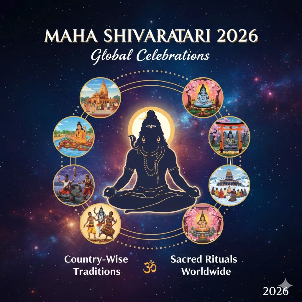 Maha Shivaratri 2026: Global Celebrations, Country-Wise Traditions & Sacred Rituals Worldwide — Maha Shivaratri 2026
