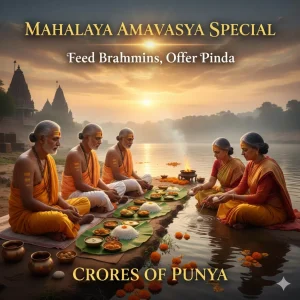 Mahalaya Amavasya Special: Feed Brahmins, Offer Pinda – Crores of Punya