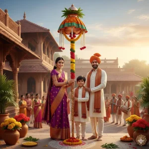 Gudi Padwa 2026: Marathi New Year Date, Gudi Hoisting, Rituals, Significance & Shubhechha