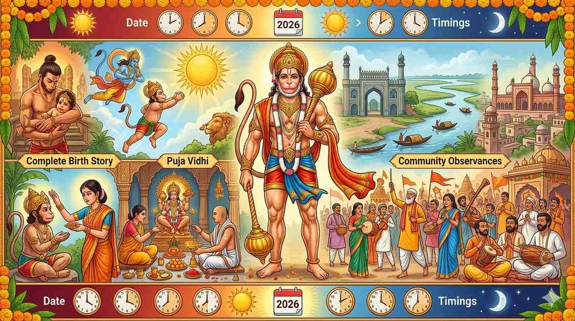 Hanuman Jayanti 2026 in Afghanistan, Bangladesh & Pakistan: Date, Timings, Complete Birth Story, Puja Vidhi & Community Observances