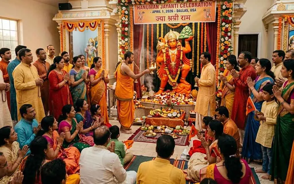 Hanuman Jayanti 2026 in USA: Date, Timings, Complete Birth Story, Puja Vidhi & Major Hanuman Temples Across American Cities — Pooja, Slokas and Mantras