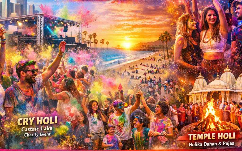 Holi 2026 Celebrations in Los Angeles
