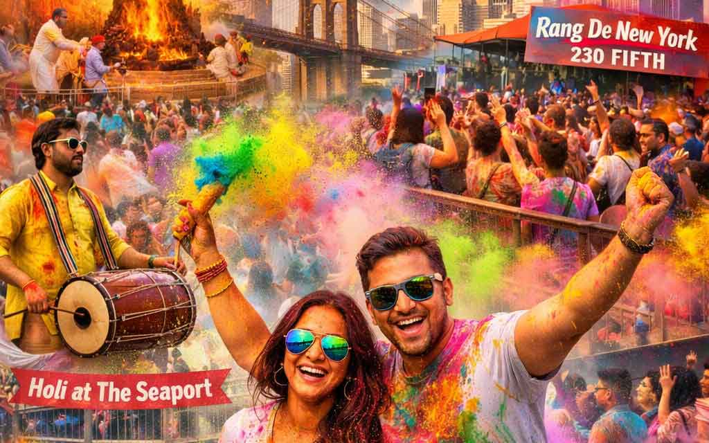 Holi 2026 Celebrations in New York