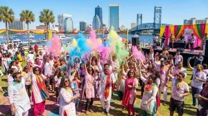 Holi 2026 Celebrations in Jacksonville: Florida's Coastal Festival of Colors, Southern Charm, and Emerging Desi Community