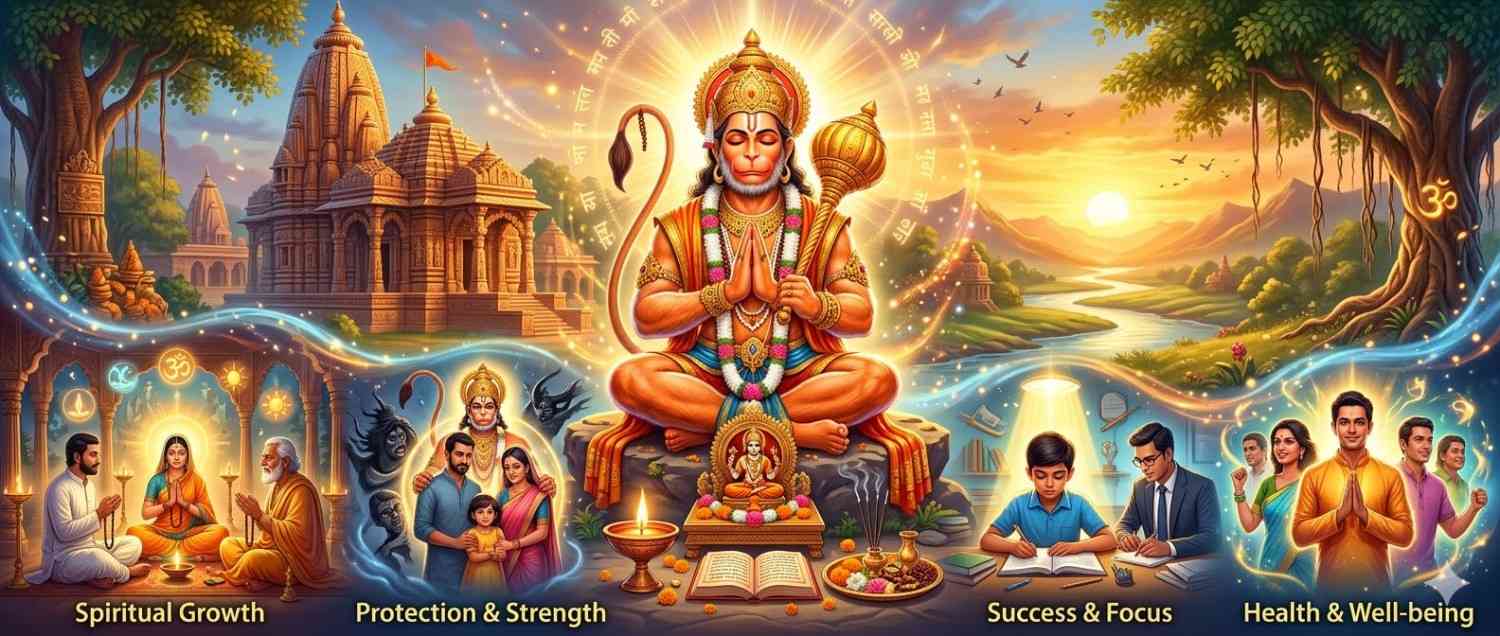 Benefits of Chanting Hanuman Chalisa 7, 11, or 108 Times – Complete Spiritual & Practical Guide for 2026