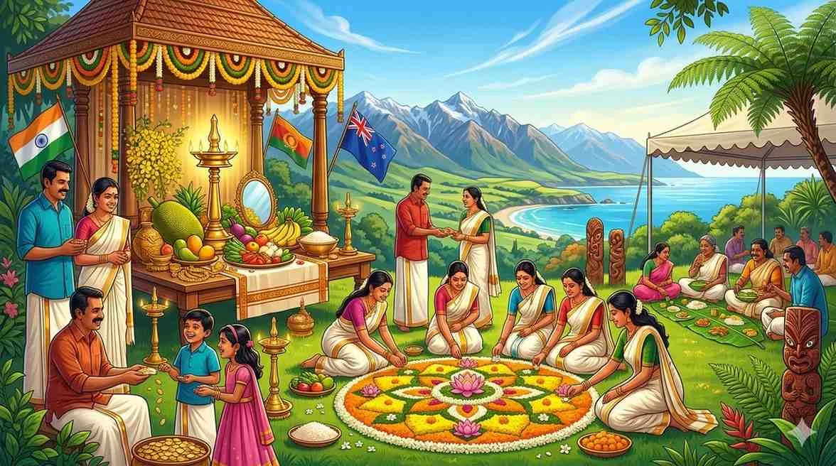 Malayalam New Year (Vishu) Celebrations in New Zealand: Comprehensive Guide for Malayali Diaspora – 2026 Edition — Festivals
