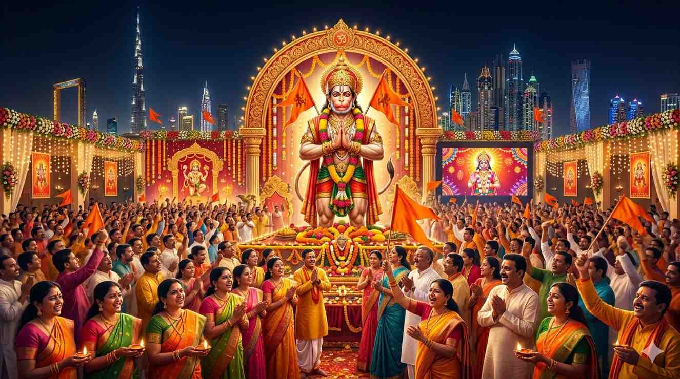 Hanuman Jayanti 2026 in UAE: Indian Community in Dubai, Abu Dhabi & Sharjah Celebrates Bajrangbali with Immense Devotion