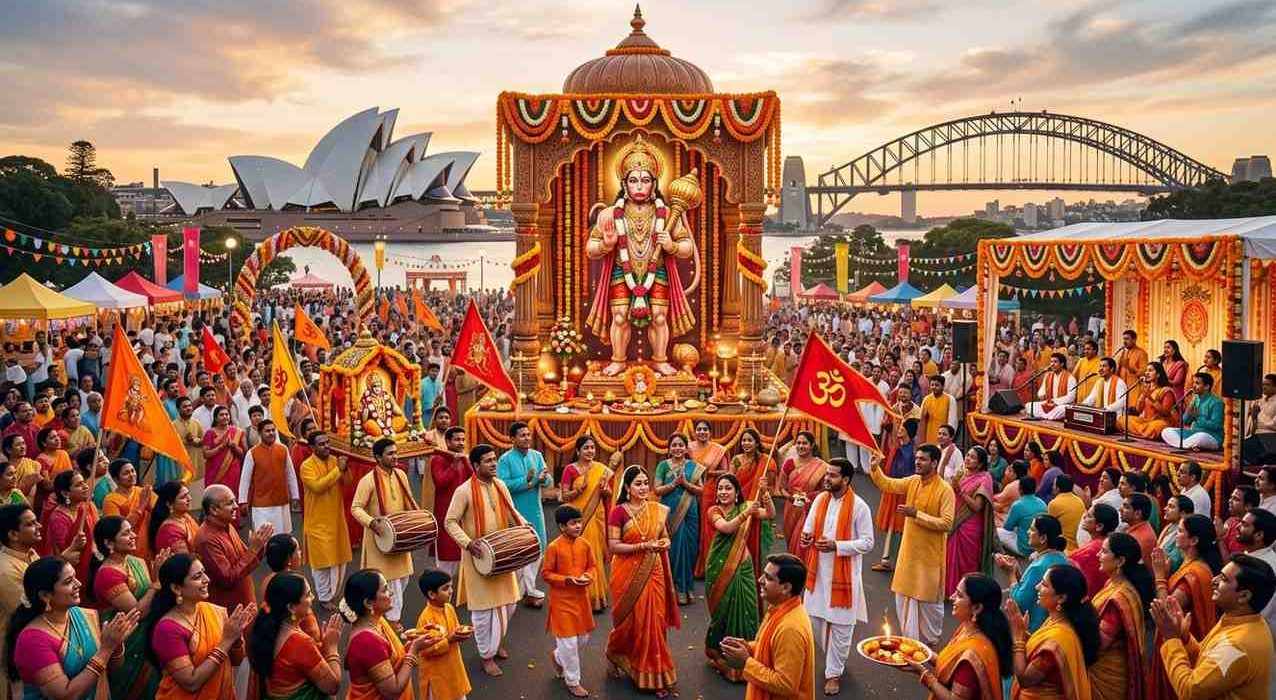 Hanuman Jayanti 2026 in Australia: Indian Diaspora Celebrates Bajrangbali with Grand Devotion and Community Spirit