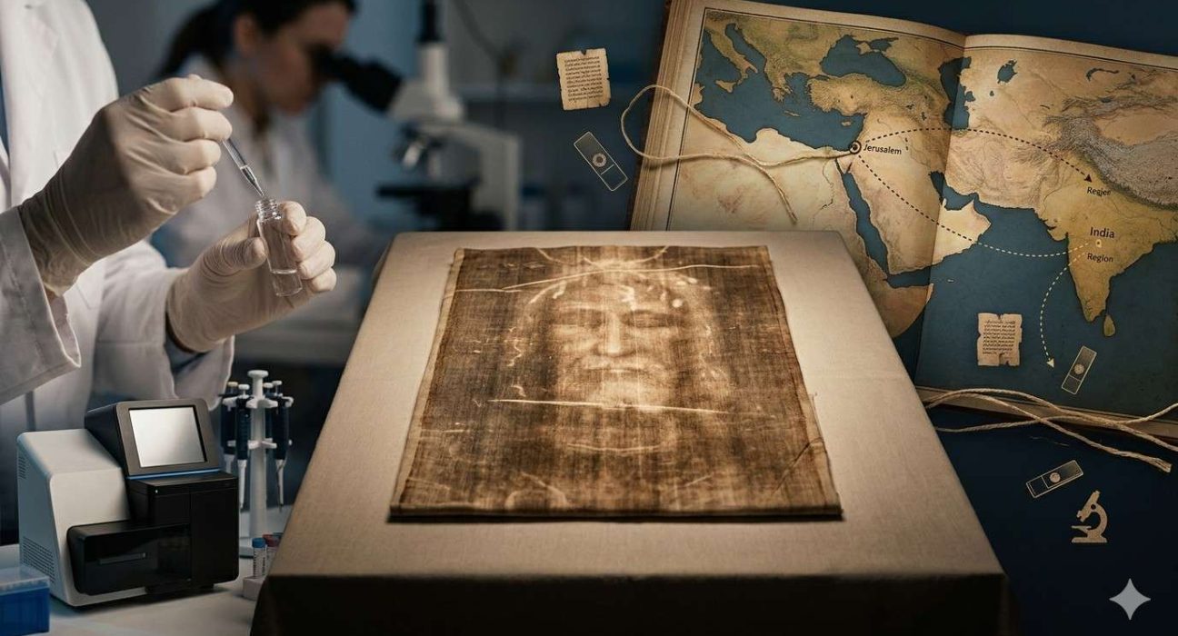 Shroud of Turin DNA Study Revives Debate: Nearly 40% Human DNA Traces Linked to Indian Lineages – But Does It Mean Jesus Had Indian Origins?