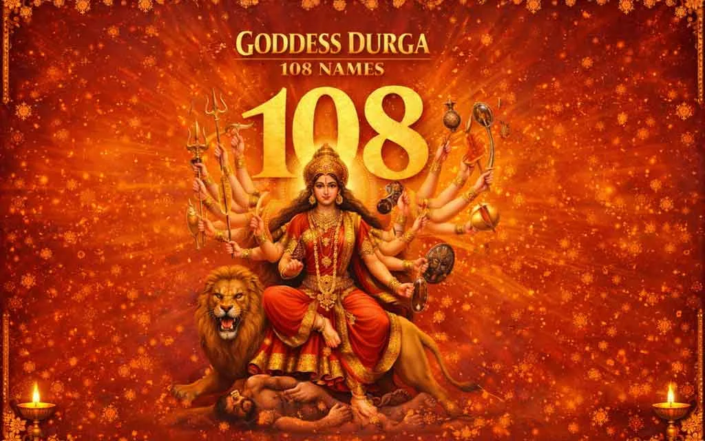 Goddess Durga 108 Names with Meaning (2026) — Navratri