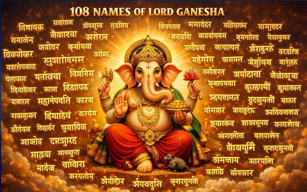 Lord Ganesha: 108 Names