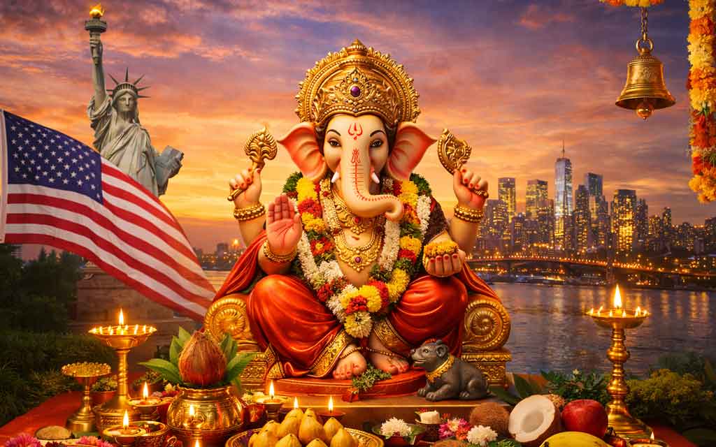 Vinayaka Chavithi 2026: Date, Puja Muhurat, Timings, Rituals & Complete Guide for NRIs in USA