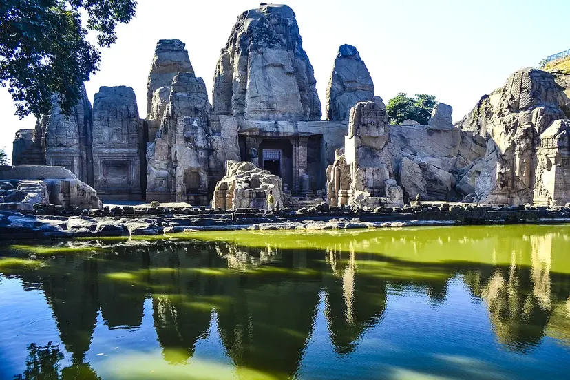 Masrur (Masroor) Rock-Cut Temples, Kangra