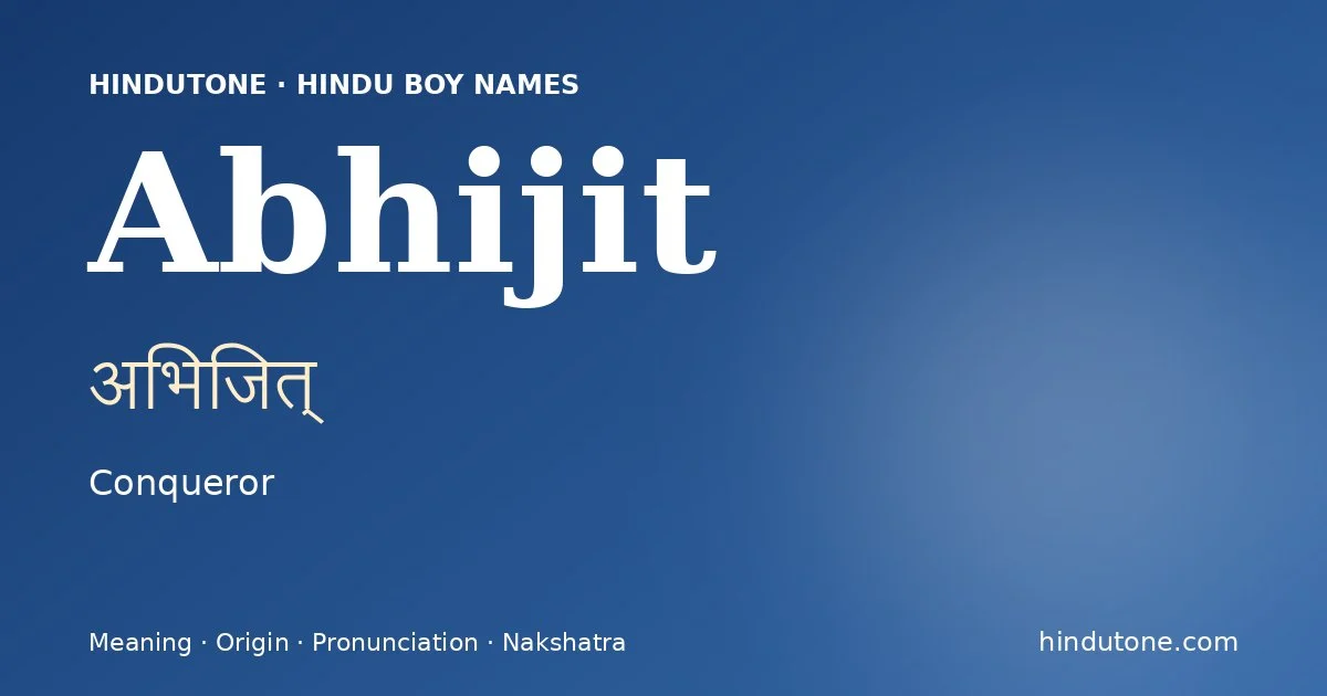 Abhijit