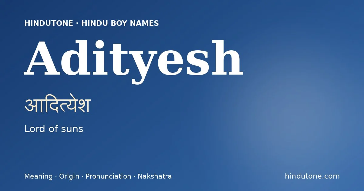 Adityesh