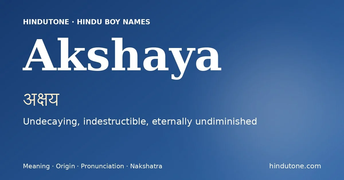 Akshaya