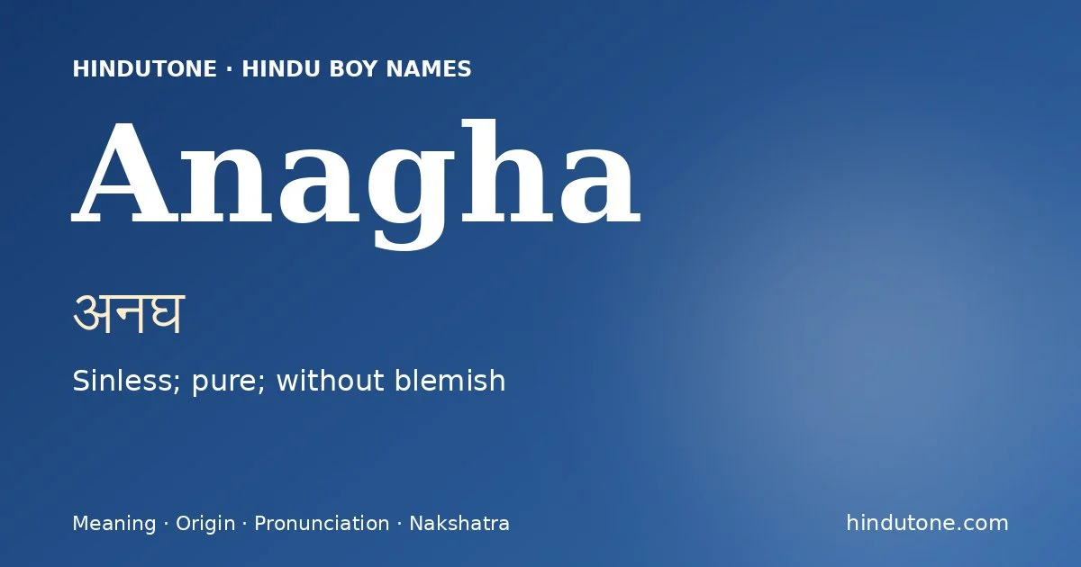 Anagha