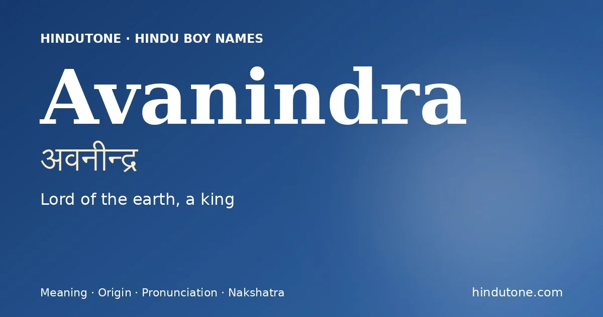 Avanindra