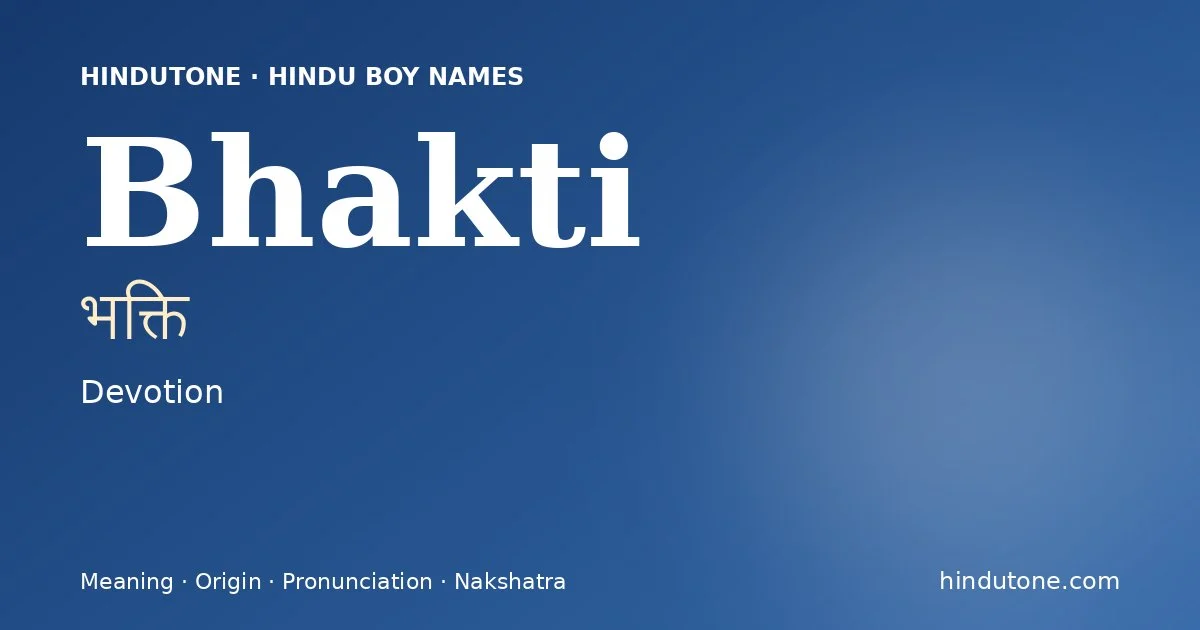 Bhakti