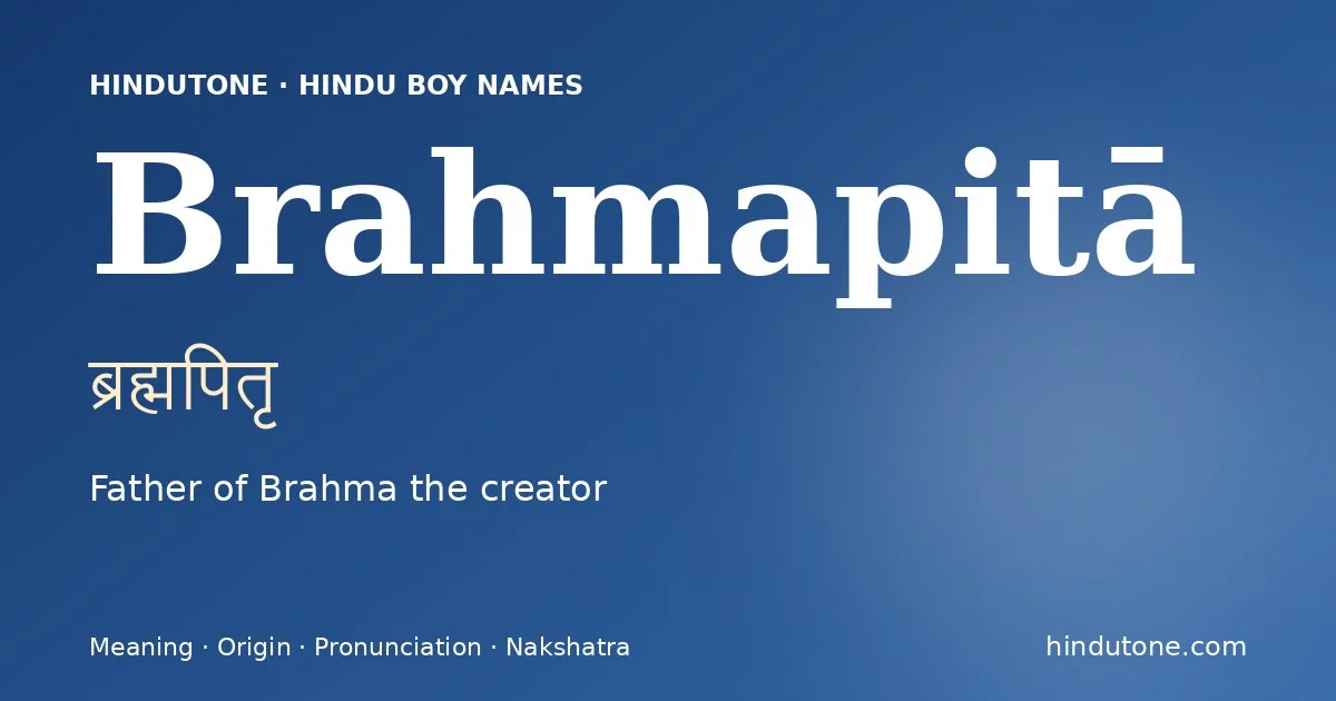 Brahmapitā