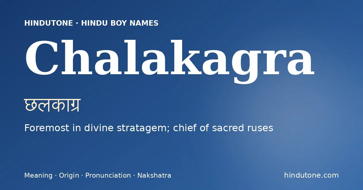 Chalakagra