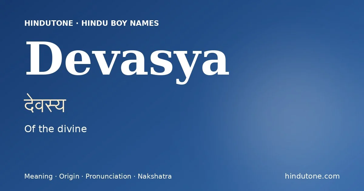 Devasya