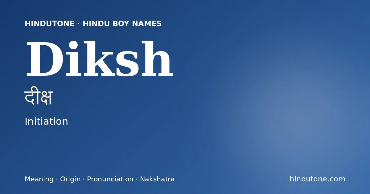Diksh
