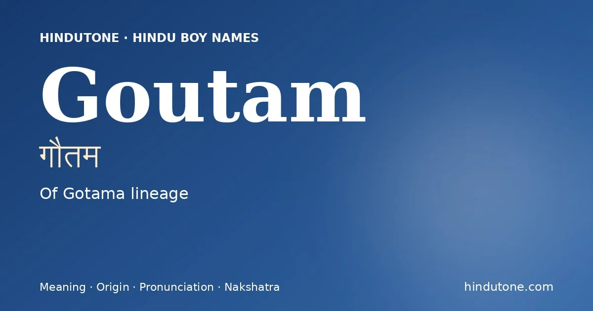 Goutam