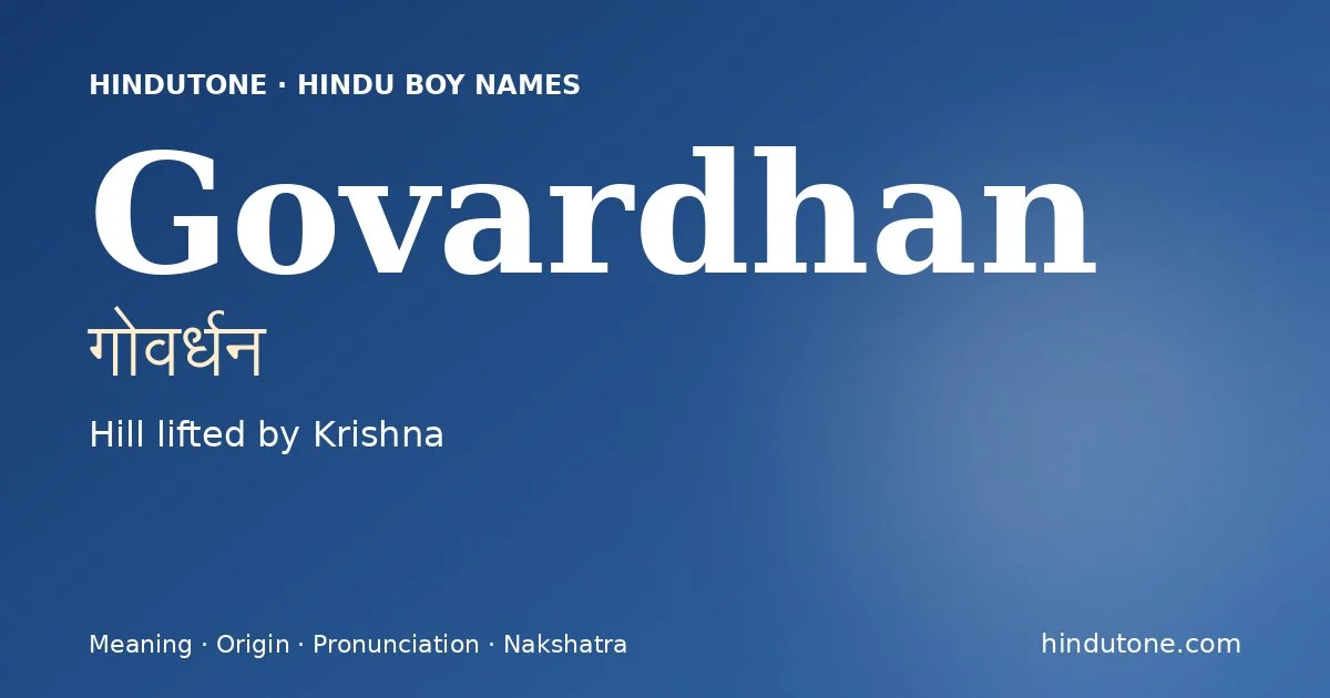 Govardhan