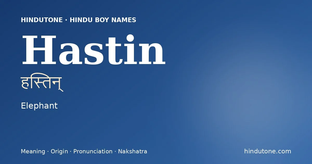 Hastin