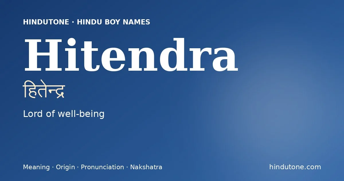 Hitendra