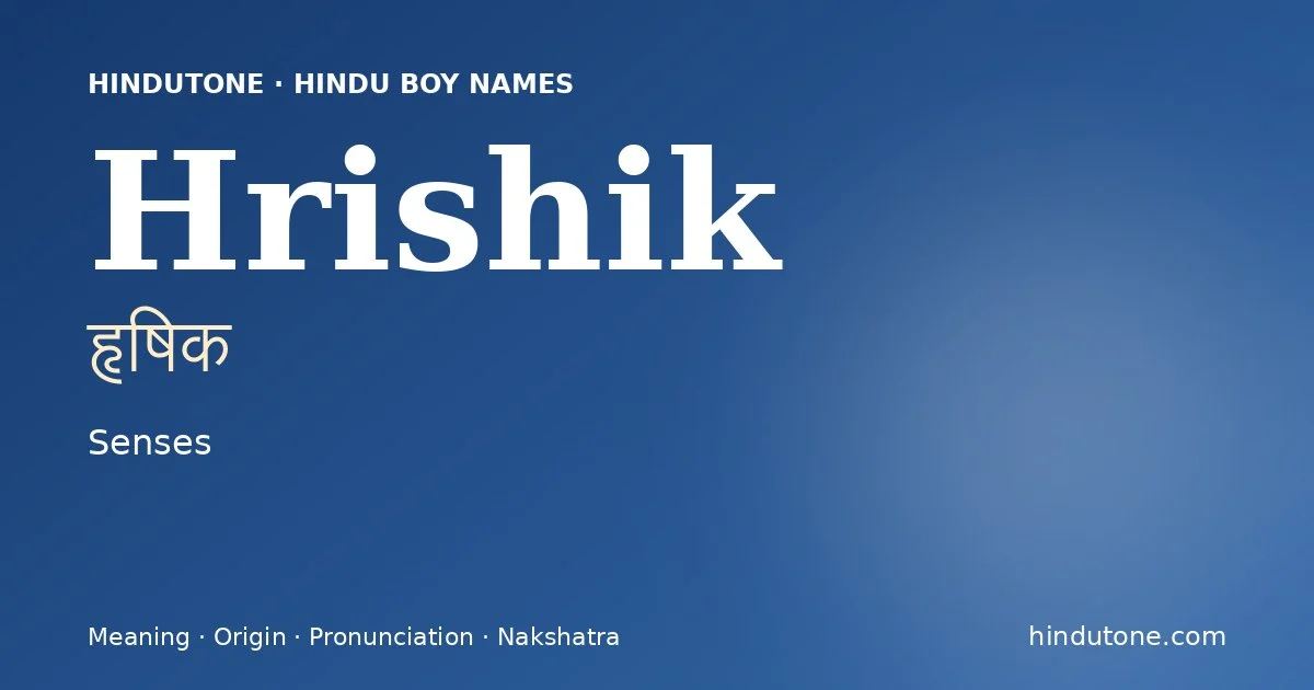 Hrishik