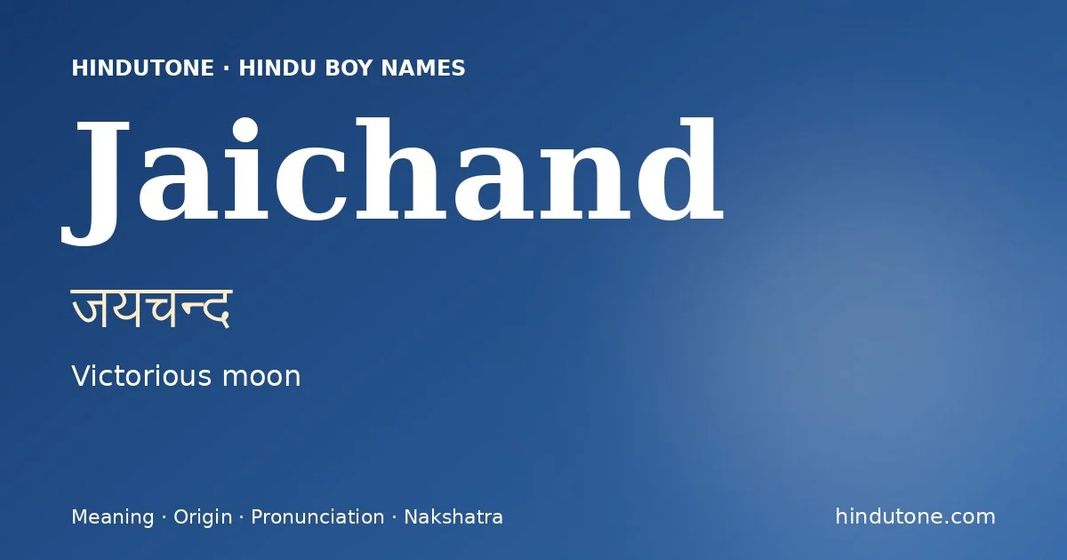 Jaichand