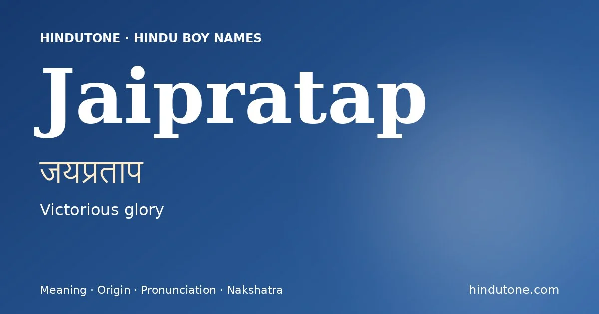 Jaipratap