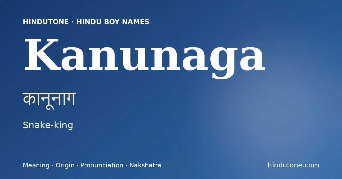 Kanunaga