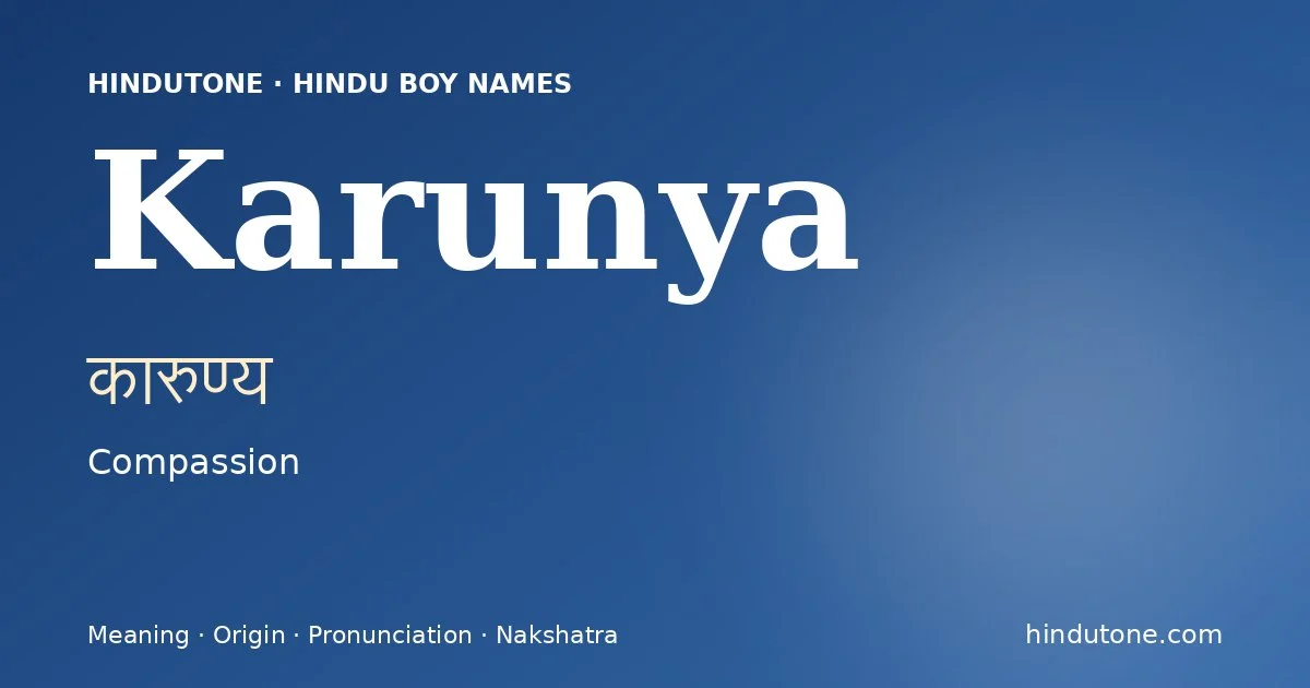 Karunya