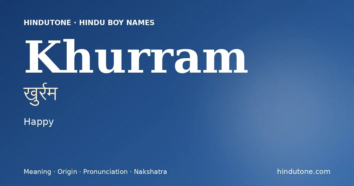 Khurram