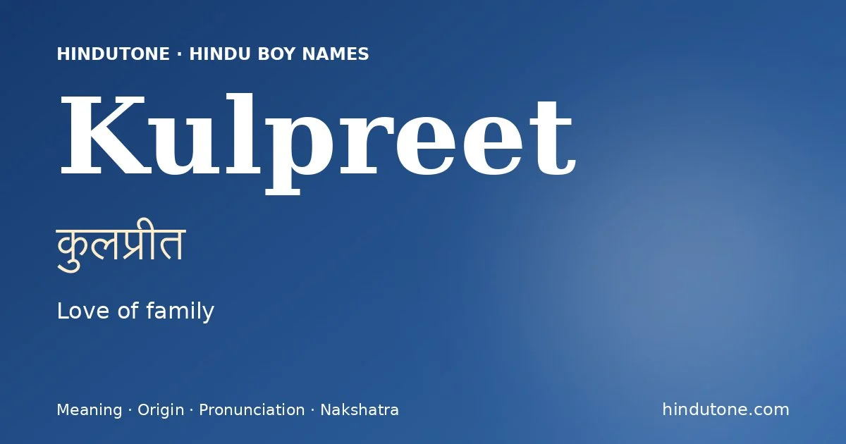 Kulpreet