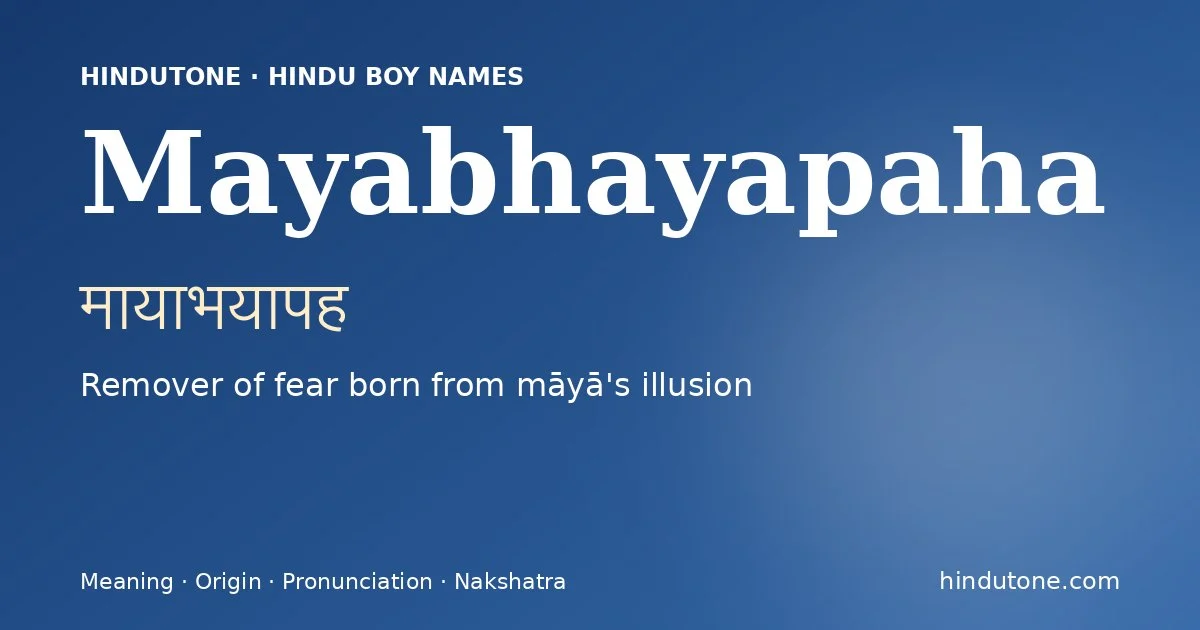 Mayabhayapaha