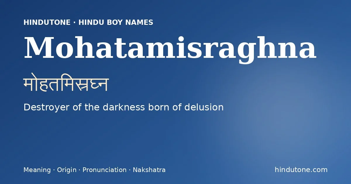 Mohatamisraghna