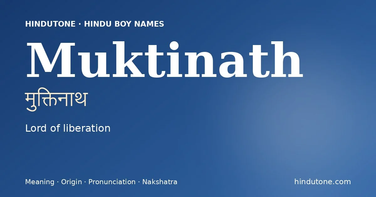 Muktinath