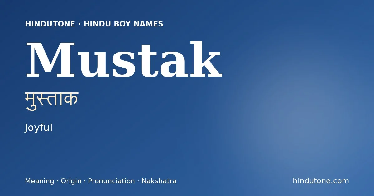 Mustak