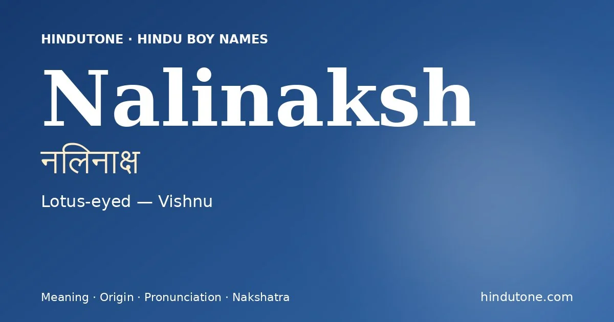 Nalinaksh