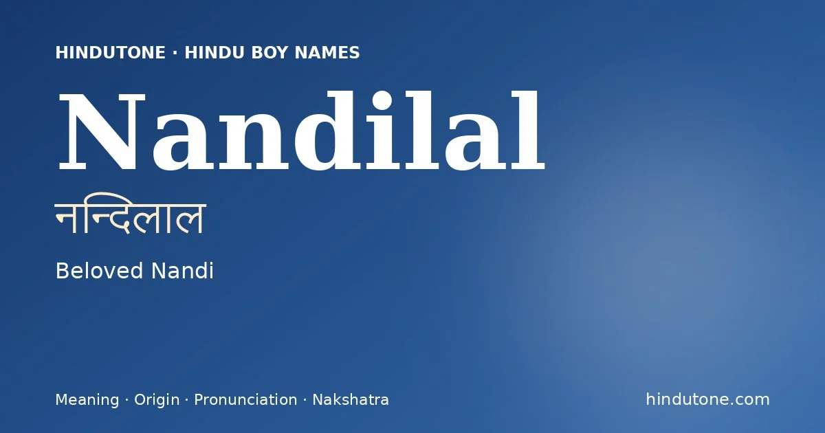 Nandilal