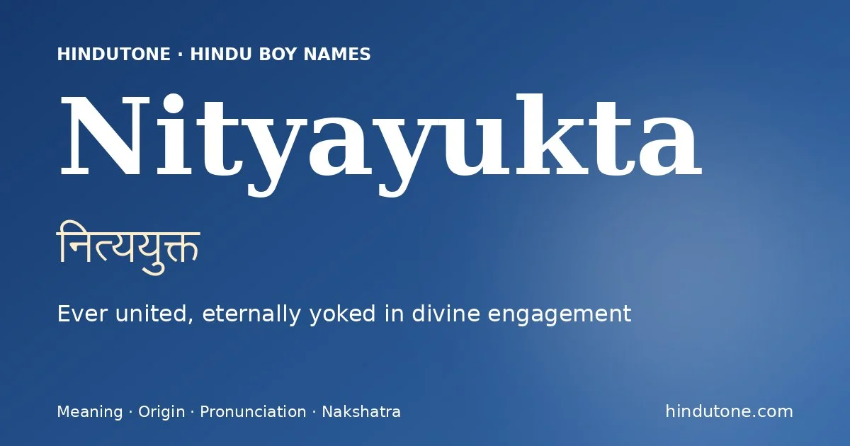 Nityayukta