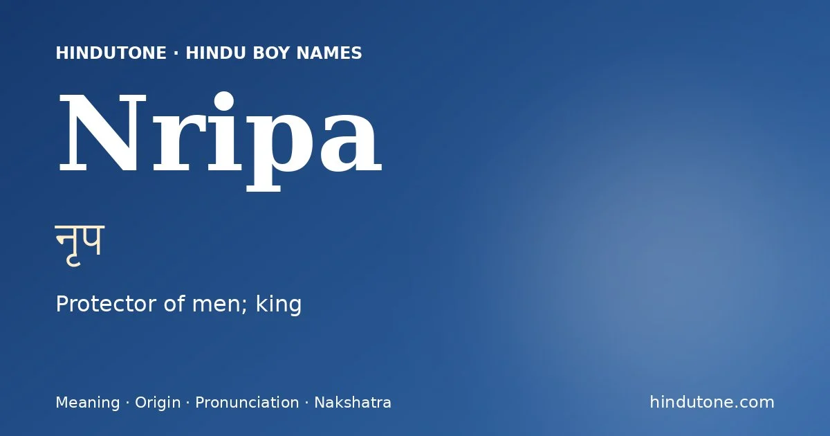 Nripa