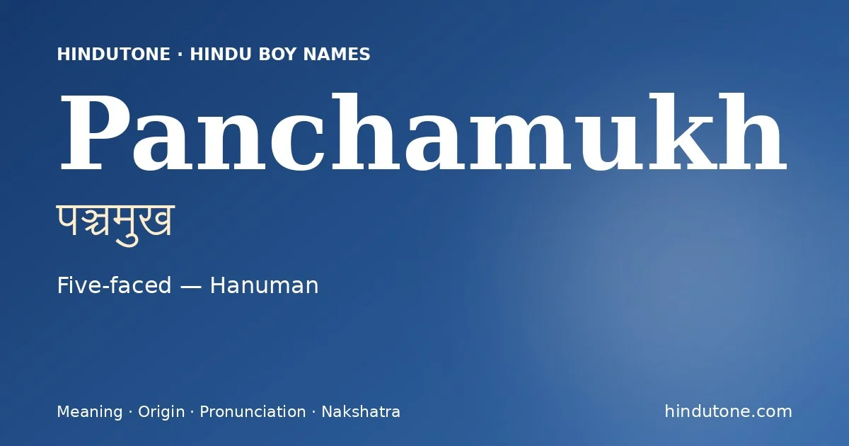 Panchamukh