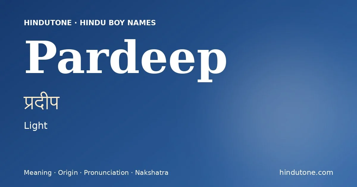Pardeep