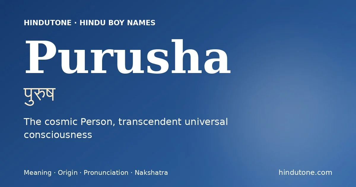 Purusha